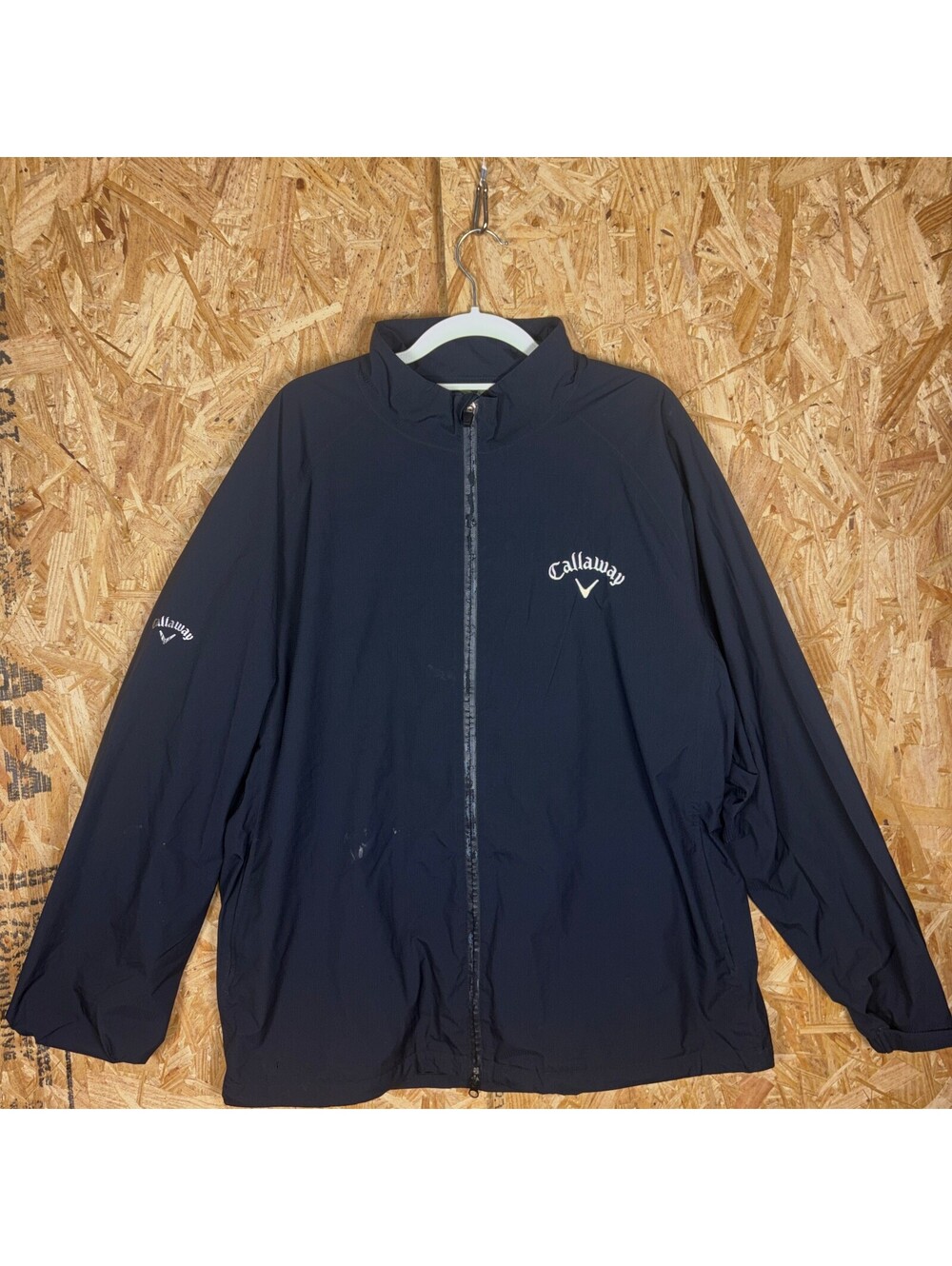 Callaway X Series Mens Black Full Zip Jacket
